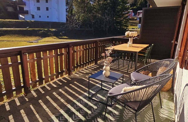 Lovely apartment for 6 people with TV and balcony