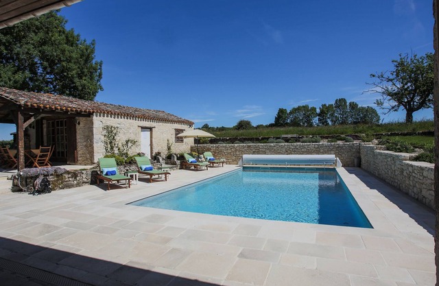 Lovely Large Longère Farmhouse in the Aquitaine with Salt Water Pool