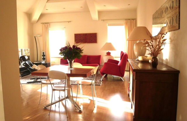 Lovely view of the charm and luxury apartment canal