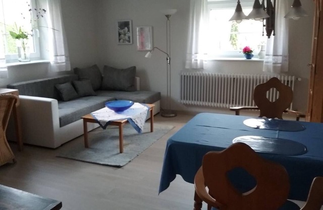 Lovingly furnished garden apartment for up to 2 people with terrace