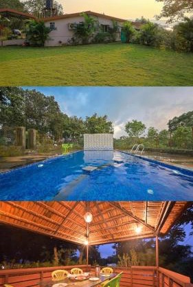 Lush Love Retreat - 6bhk Private Escape Near Pawna Lake