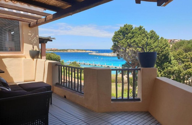 LUX-Porto Cervo Center Sea View Apartment
