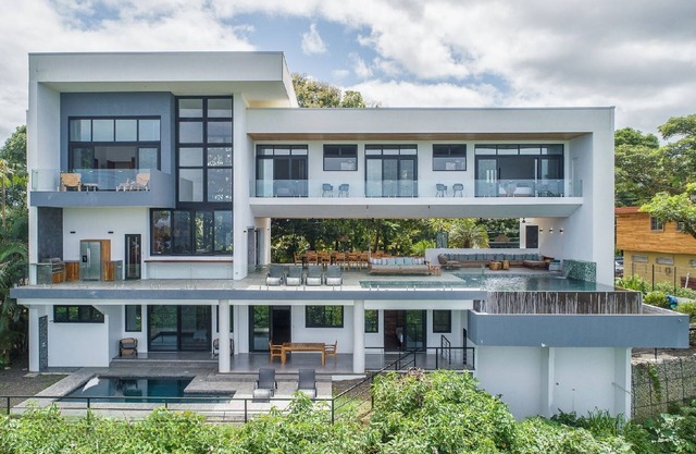 Lux Private Villa Karma Nosara with 2 pools, & ocean views -5 min to the beach
