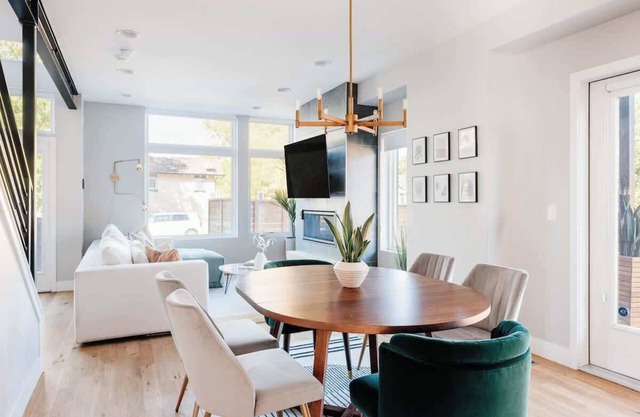 Luxe Getaway | Yard + Roof Deck | 4 Story Townhome