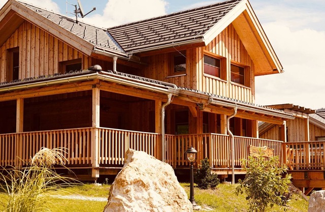 Luxurious detached wooden chalet in Hohentauern / Styria with sauna
