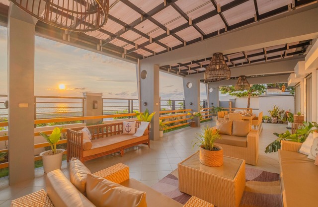 Luxurious,Private,Beachfront home with Garden and Stunning Pool Views