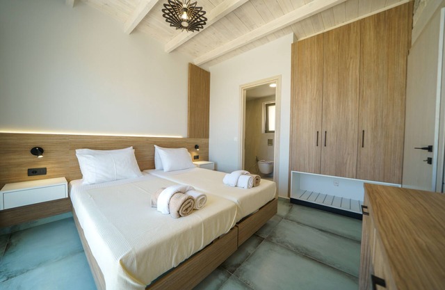 Luxurious Seaside Villa Odysseas, combines modern comfort w/breathtaking views!