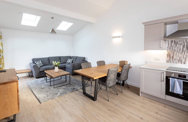 Luxurious two-bedroom barn with private terrace