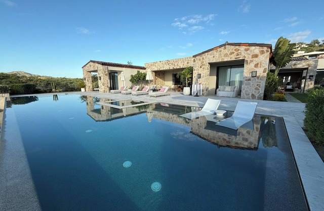Luxury 4-bedroom spacious home with pool, fitness, ocean views and privacy.