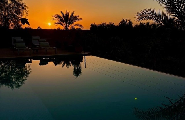Luxury 6-Bedroom Villa in Marrakech –2 Pools, Private Hammam & Panoramic Rooftop