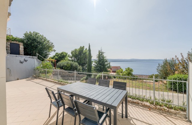 Luxury apartment with shared pool,patio & sea view