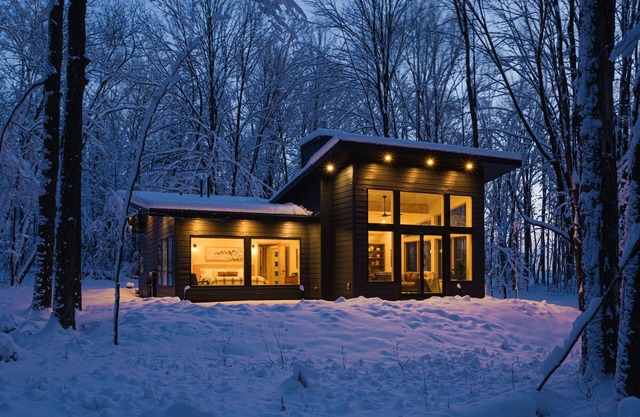 Luxury contemporary cabin escape - 10 min to downtown