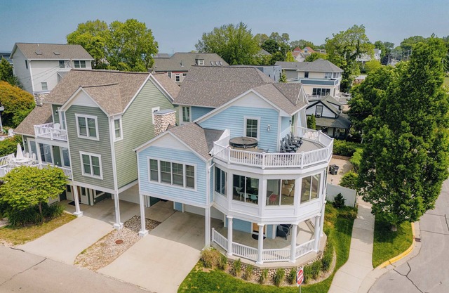 Luxury Home with Harbor Views, Hot Tub, Walk to North Beach, Dog Friendly