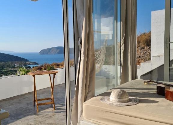 Luxury Sea View Cottage in Quiet Olive Grove
