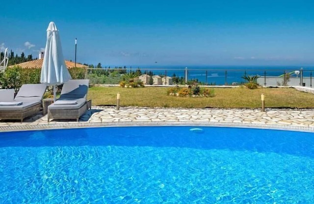 Luxury stone villa Emily close to Mylos beach