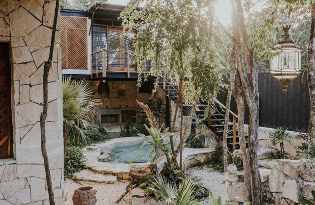 Luxury treehouse Tulum jungle/Casa Danzantes