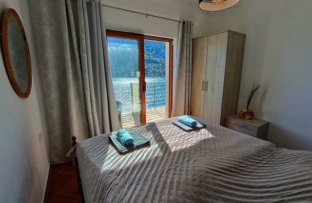 Luxury villa right by the sea with private beach access and breathtaking sea views