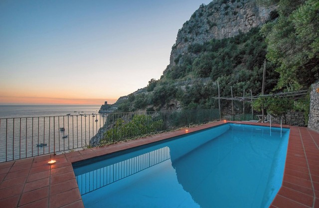 Luxury villa with pool and sea access, Amalfi Coast