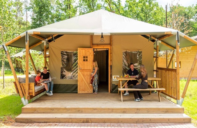 Luxuszelt im Serengeti Park