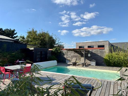 Magnifique maison d'architecte pour 8 pers avec piscine privée