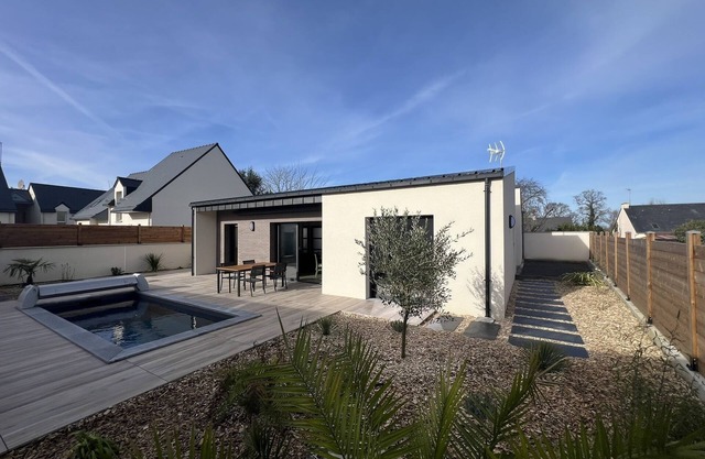 Maison Contemporaine Avec Piscine Pour un Séjour Paradisiaque en Famille