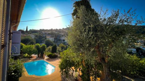 Maison LeFleur - Villa avec piscine sur les hauteurs de Nice