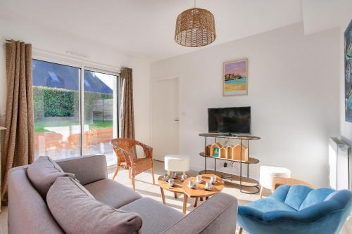 Maison lumineuse pour 8 avec grand jardin