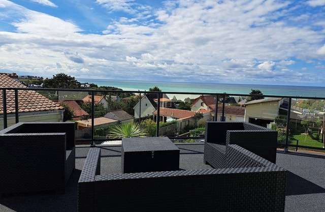 Maison Neuve, Vue Mer Panoramique, 6 Personnes, 3 Chambres, Parking