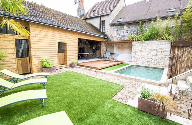 Maison paradisiaque avec piscine