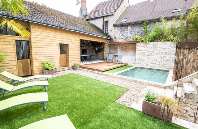 Maison paradisiaque avec piscine