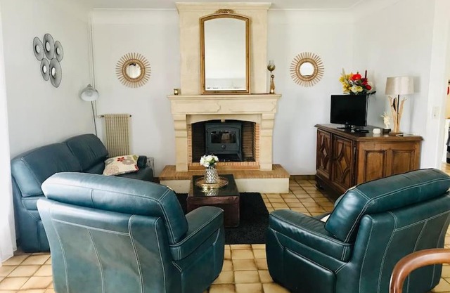 Maison spacieuse avec jardin