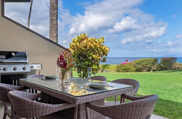 Makena Surf F109 Beachfront Resort - 2 Bedroom Oceanfront Condo