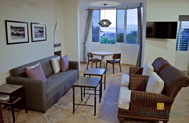 "Marietas", One bedroom Apartment. You can walk to Beach and Restaurants.