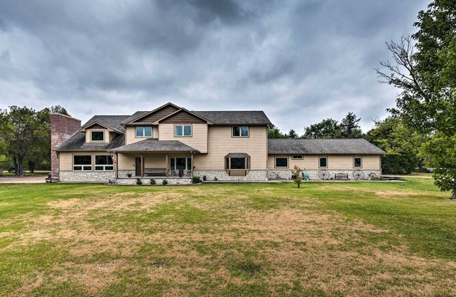 Massive Peck Home w/Woods & Creek to Explore