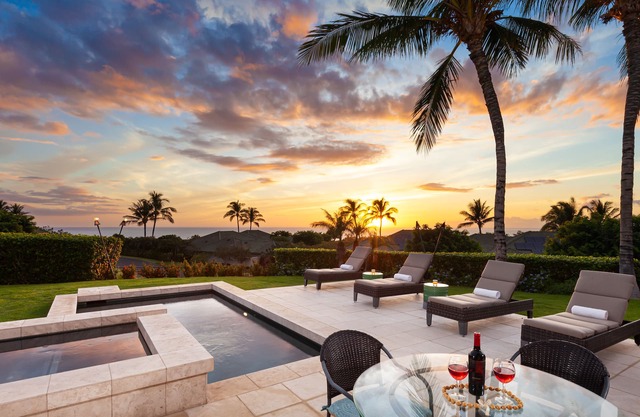 Mauna Kea Resort Villa, Ocean Views With Pool & Spa In Backyard