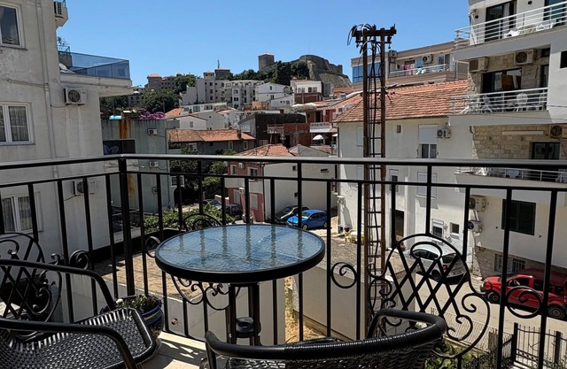 Mediterranean modern house with the Old Town view in the heart of Ulcinj