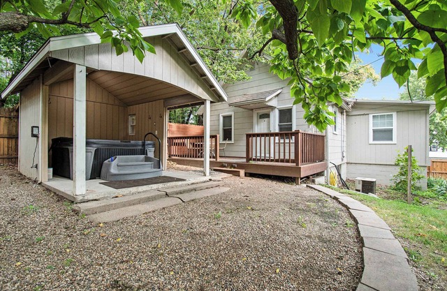 Midtown Spot! Lovely Fenced Backyard & Hot Tub!