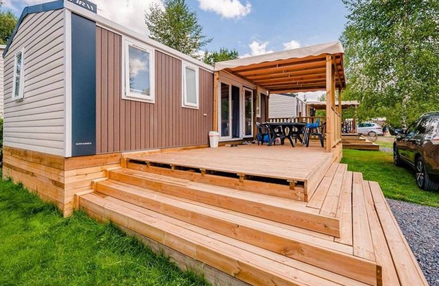 Mobile home with terrace, 3 bedrooms, sleeps 6