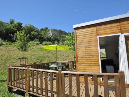 Mobil-home 40m² avec Terrasse, 5 Personnes, Coffre-fort - API-1-52-694