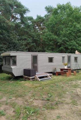 Mobil House auf Tierschutz Landhof inmitten der Natur bei Lübeck