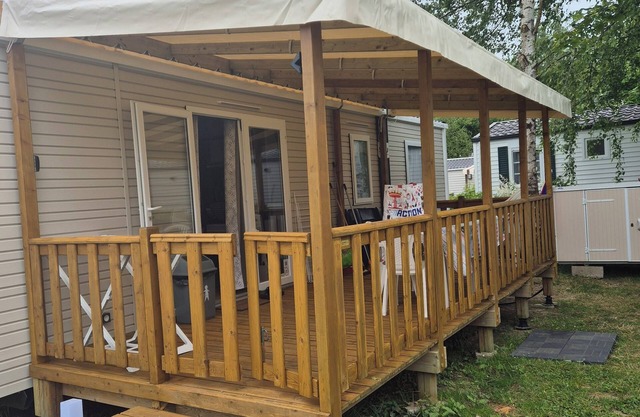 Mobile home 6 sleeps 4 * Domaine in the heart of the Loire Valley Castles