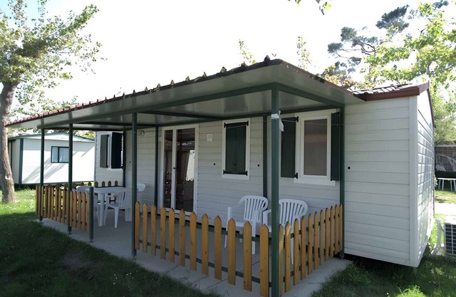 Mobilehome at the Classe campsite in Lido di Dante