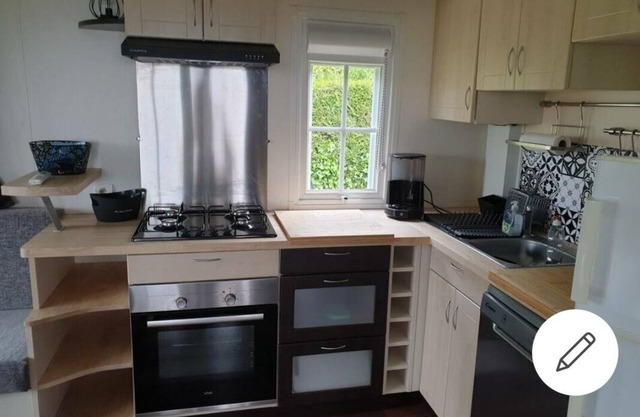 Mobilhome Ty Fregamano, Terrain Privé, vue mer