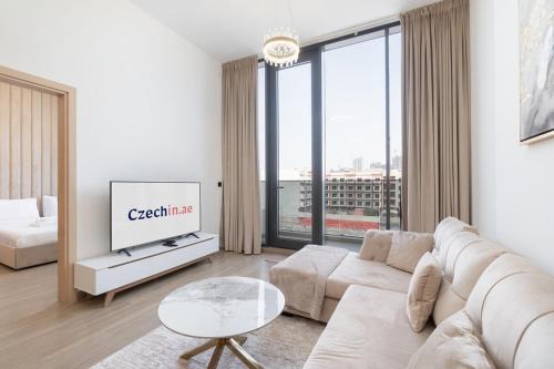 Modern Aura Living Chic 1BR Hideaway in JVC