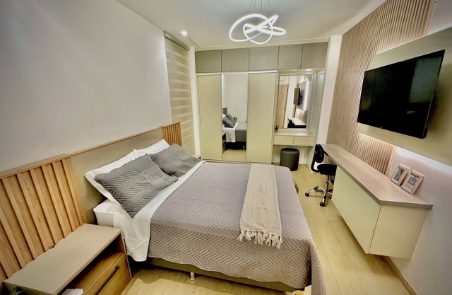 "Modern 2-bedroom apartment in an exclusive building in Santa Cruz, Bolivia."