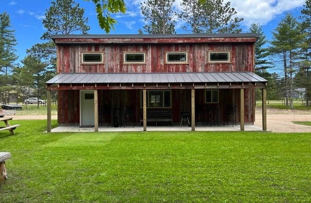 Modern Cabin Retreat Across from Lake Superior Beach Access