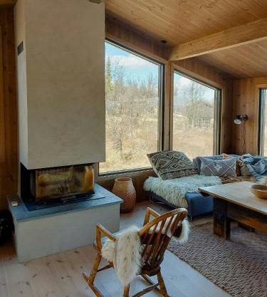 Modern Cabin With Views Of Jotunheim Mountains