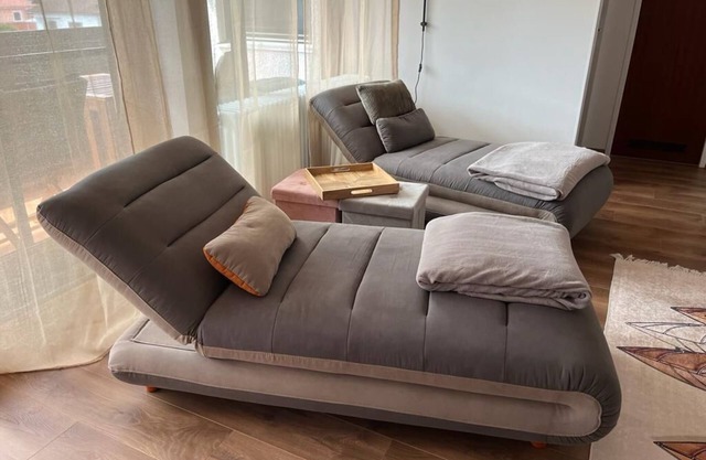 Modern, fully equipped 2-room studio (53 sqm) with loggia