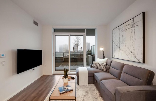 Modern Lougheed Condo with Gym and Balcony near Skytrain