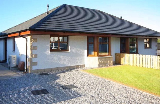 Modern, newly built holiday home on the Black Isle
